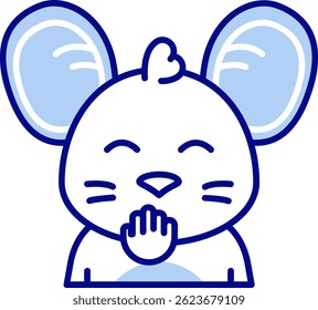 Blush Line vector Icon Design