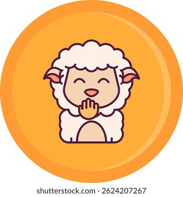 Diseño de icono de Vector de línea de rubor