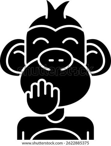 Blush Line vector Icon Design