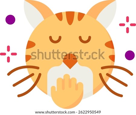 Blush Line vector Icon Design