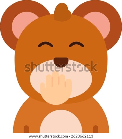 Blush Line vector Icon Design