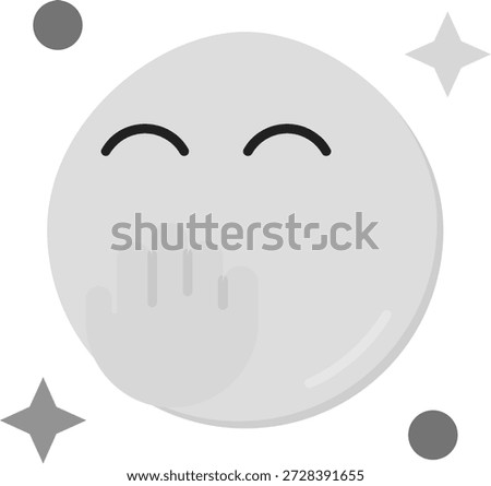 Blush Line vector Icon Design