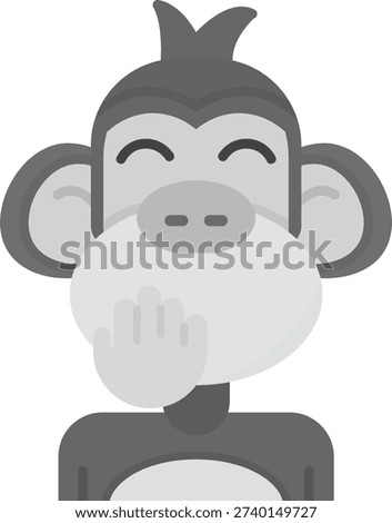 Blush Line vector Icon Design