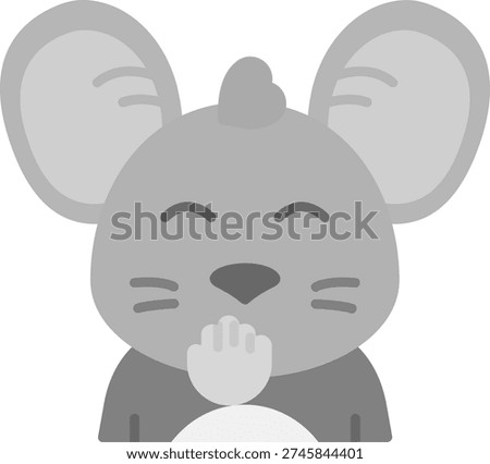 Blush Line vector Icon Design