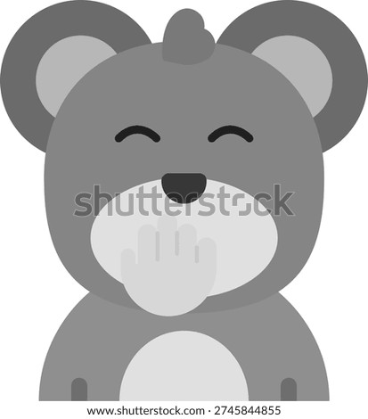 Blush Line vector Icon Design