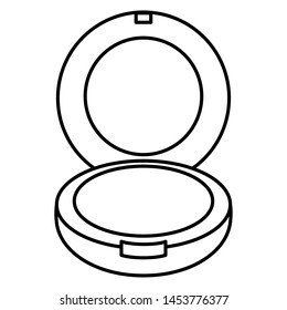 blush make up drawing icon