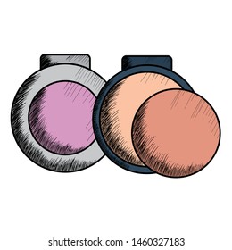 blush make up drawing icon