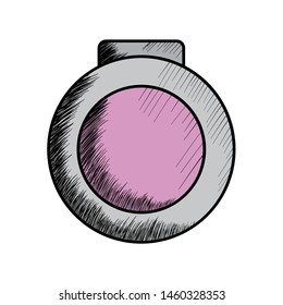 blush make up drawing icon