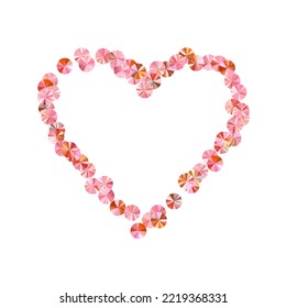 Blush-rosa Perlen Konfetti-Plakatvektor-Zusammensetzung. Hintergrund der Hochzeits-Einladung. Zirkel funkelnde Perlpartikel Festtagsdekor. Romantische Konfetti-Konfetti-Struktur.