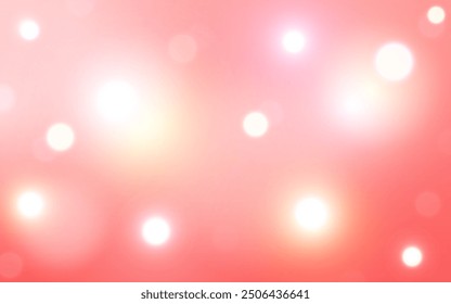 Blush Pink Bokeh Delight. Soft Pastel Dreamscape, Background decoration