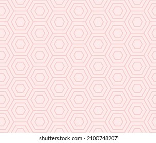Patrón vectorial transparente geométrico de color rosa negro. Color rosa pálido claro suave, diseño abstracto de geo hexágono. Textura de fondo moderna y sutil. Impresión de fondo de fondo de fondo de fondo de fondo de fondo de fondo de fondo de fondo. 