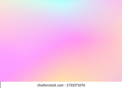Blush pink vector gradient background. Pastel color gradient mesh. Soft multicolored backdrop for web design. Digital liquid color blot. Trendy banner or cover template. Blurry colorful abstraction 