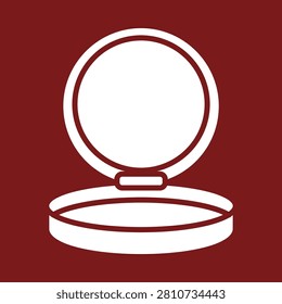 Blush trendy vector illustration in flat style superb background.eps
