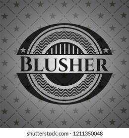 Blusher dark badge