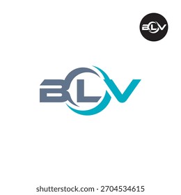 BLV Logo Letter Monogram Design