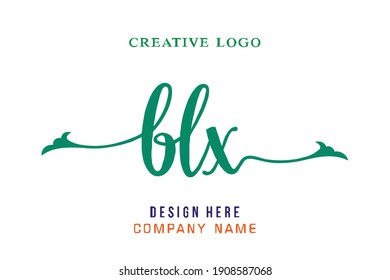 BLX lettering logo is simple, easy to understand and authoritative