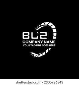 BLZ letter logo creative design with vector graphic, BLZ simple and modern logo. BLZ luxurious alphabet design  