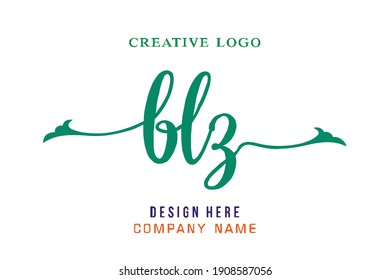 BLZ lettering logo is simple, easy to understand and authoritative