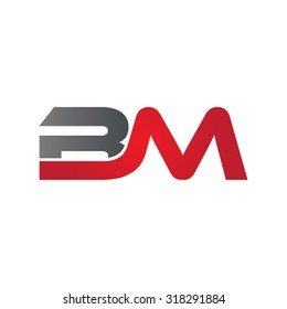 BM company group linked letter logo