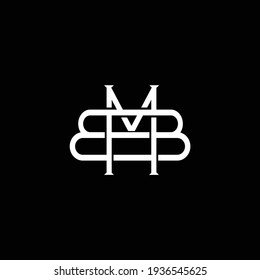 Bmb Mbb Bm Mb Logo Bmb Stock Vector (Royalty Free) 1936545625 ...