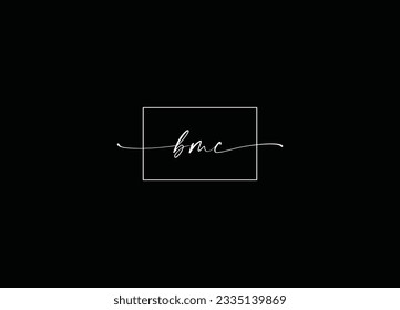 BMC abstract logo design and monogram logo