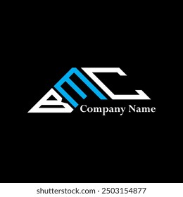 BMC logo design, BMC simple and modern logo. BMC luxurious alphabet design  