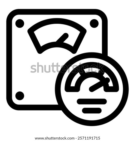 Bmi Simple Vector Icon Collection