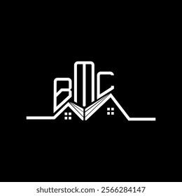 BML Real State logo design, BML simple and modern logo. BML luxurious alphabet design  