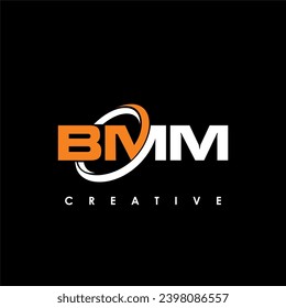 BMM Letter Initial Logo Design Template Vector Illustration