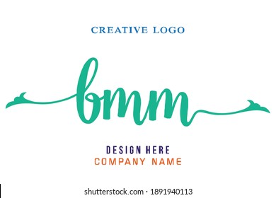 BMM lettering logo is simple, easy to understand and authoritative