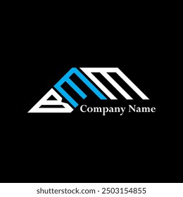 BMM logo design, BMM simple and modern logo. BMM luxurious alphabet design  