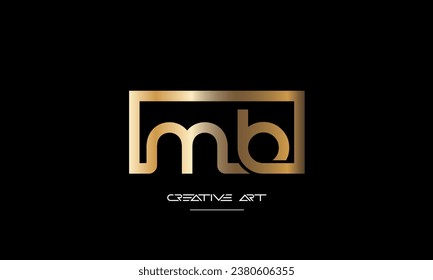 BM,MB, B, M abstract letters logo monogram