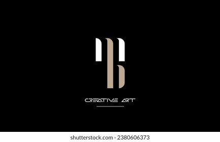 BM,MB, B, M abstract letters logo monogram