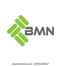BMN letter logo vector design, BMN simple and modern logo. BMN luxurious alphabet design