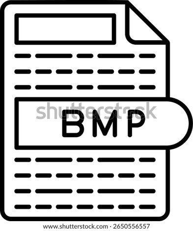BMP Filled Style Icon Design