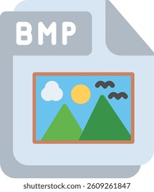 BMP Flat Illustration Vector Design