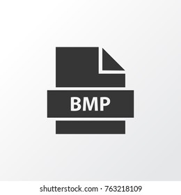 Bmp icon symbol. Premium quality isolated bitmap element in trendy style.