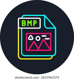 BMP Line Multi Colour Circle