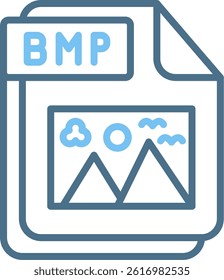 BMP Line Two Colour Icon