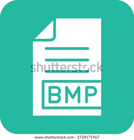BMP Vector Icon Design Illustration