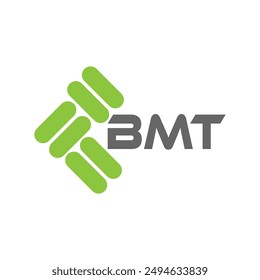 BMT letter logo vector design, BMT simple and modern logo. BMT luxurious alphabet design