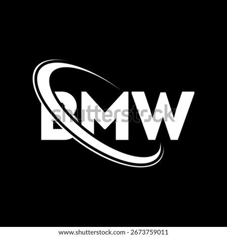 BMW logo. BMW letter. BMW letter logo design. Initials B MW logo linked with circle and uppercase monogram logo. BMW typography for technology, business and real estate brand.