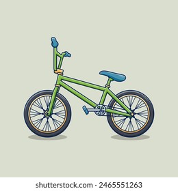 BMX bicycle vector illustration design