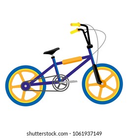 BMX Bike Flat Icon