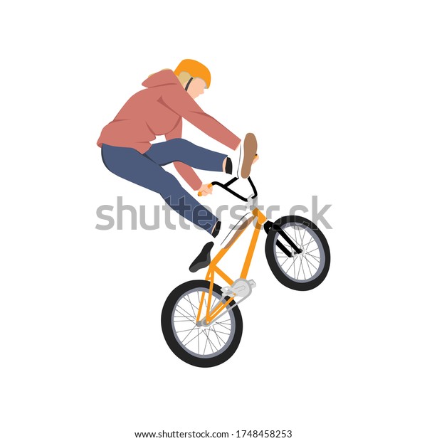 bmx bike vector