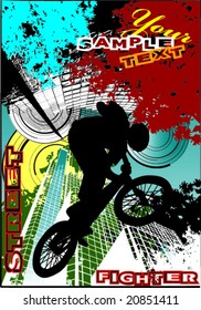 Bmx biker