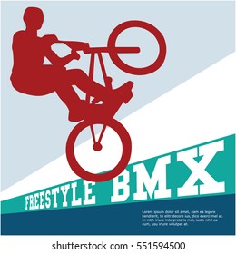BMX event poster design