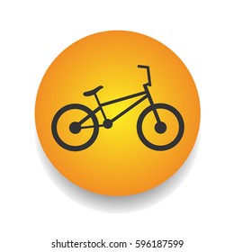 Bmx icon. Vector illustration