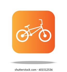 Bmx icon. Vector illustration