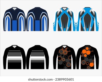 Thrills de BMX Desencadenados: Colección de jerseys de alto rendimiento en 4 paquetes - con diseño exclusivo para aventuras extremas